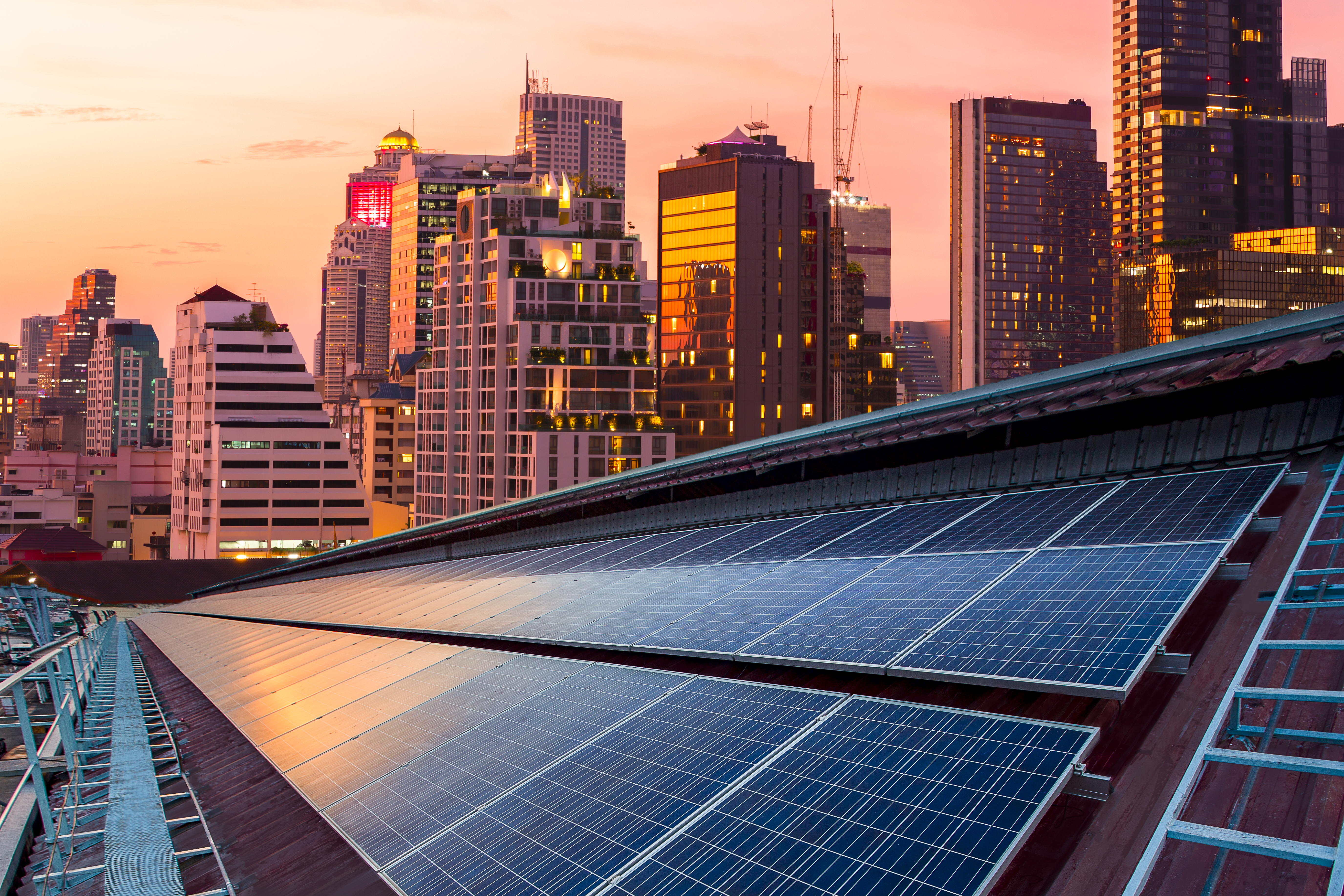Solar panel illustration